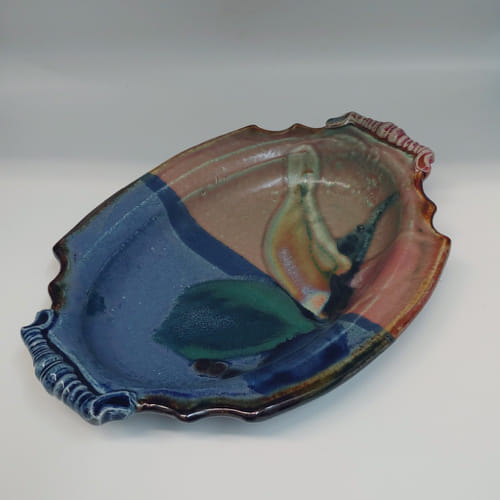 #220115 Platter 13x9 $22 at Hunter Wolff Gallery